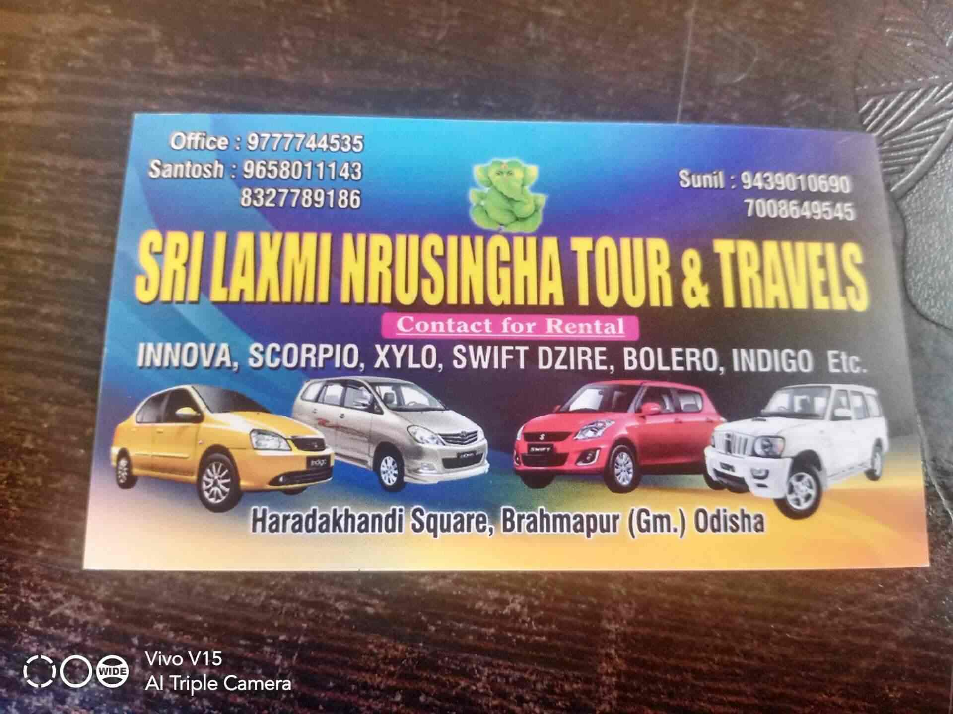 Sri Laxmi Nrusingha Tour Travels Panigrahipentho Domestic