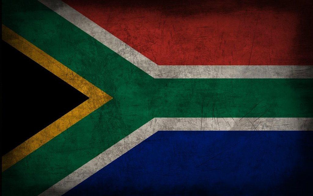 South Africa Grunge Flag By Elthalen