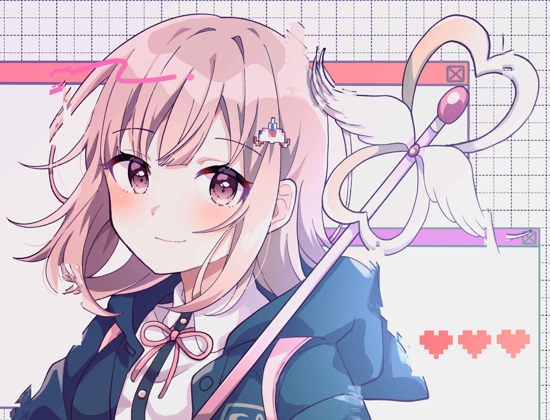 Nanami Chiaki Video Game Danganronpa Wallpaper