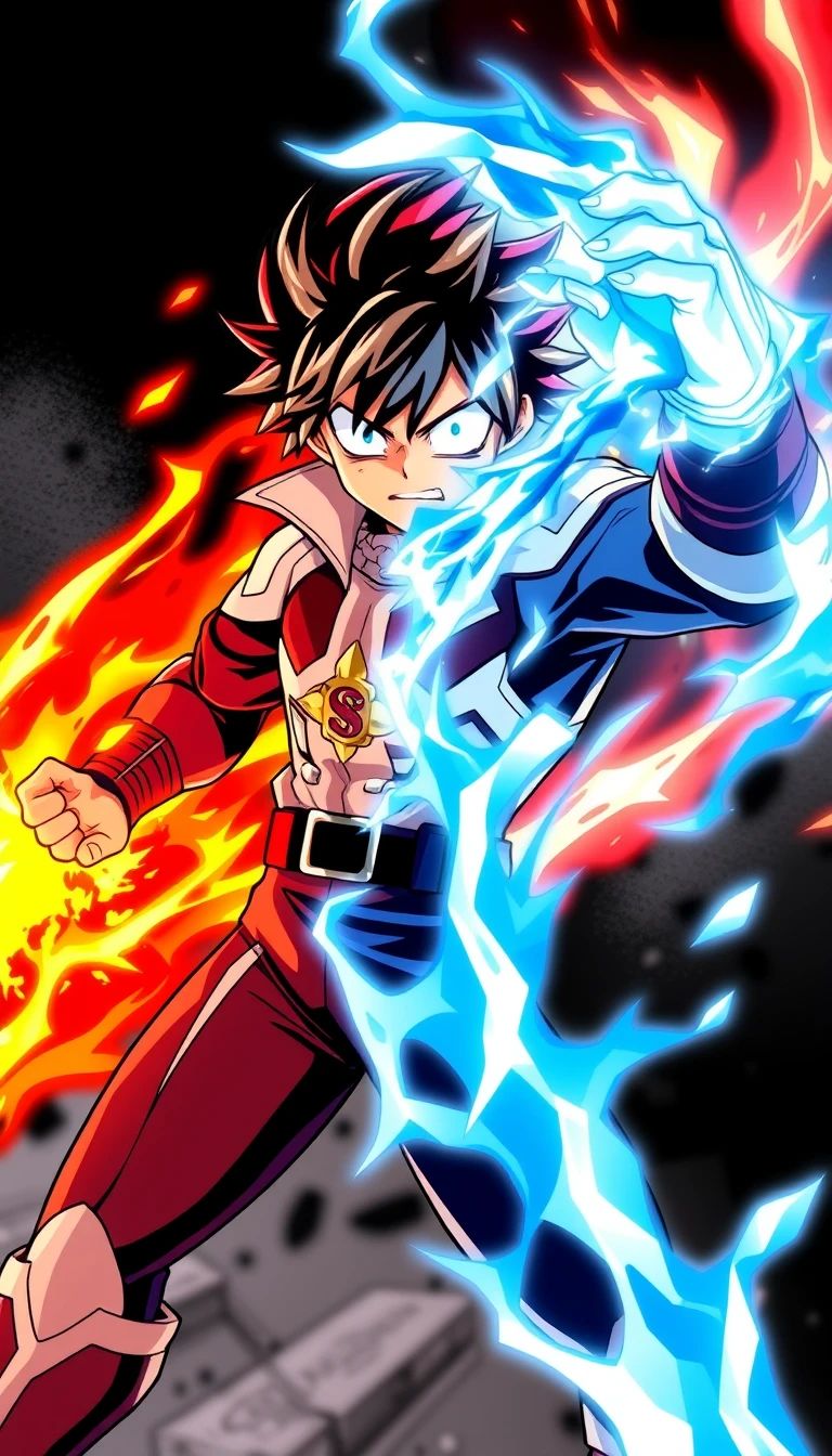 Todoroki Mobile Wallpaper