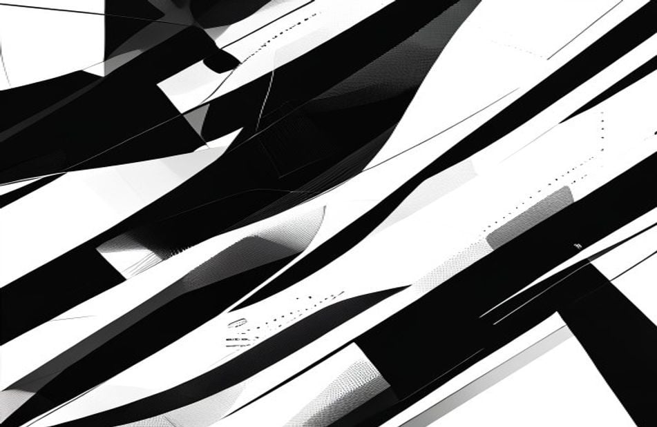 Black And White Abstract Wallpaper