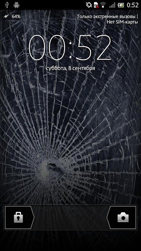 View bigger   Cracked screen for Android screenshot 288x512