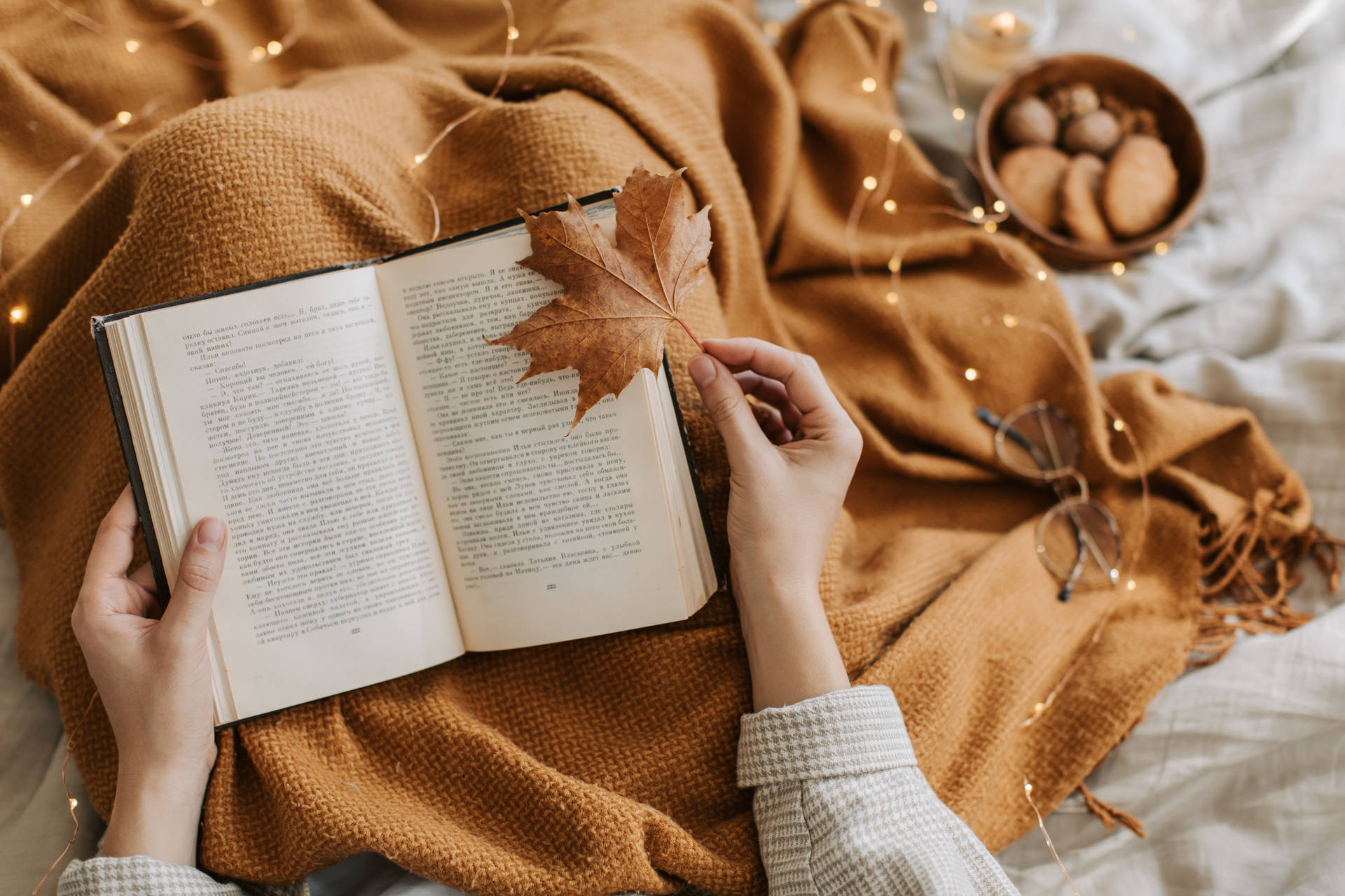 Aesthetic Book Desktop Wallpaper