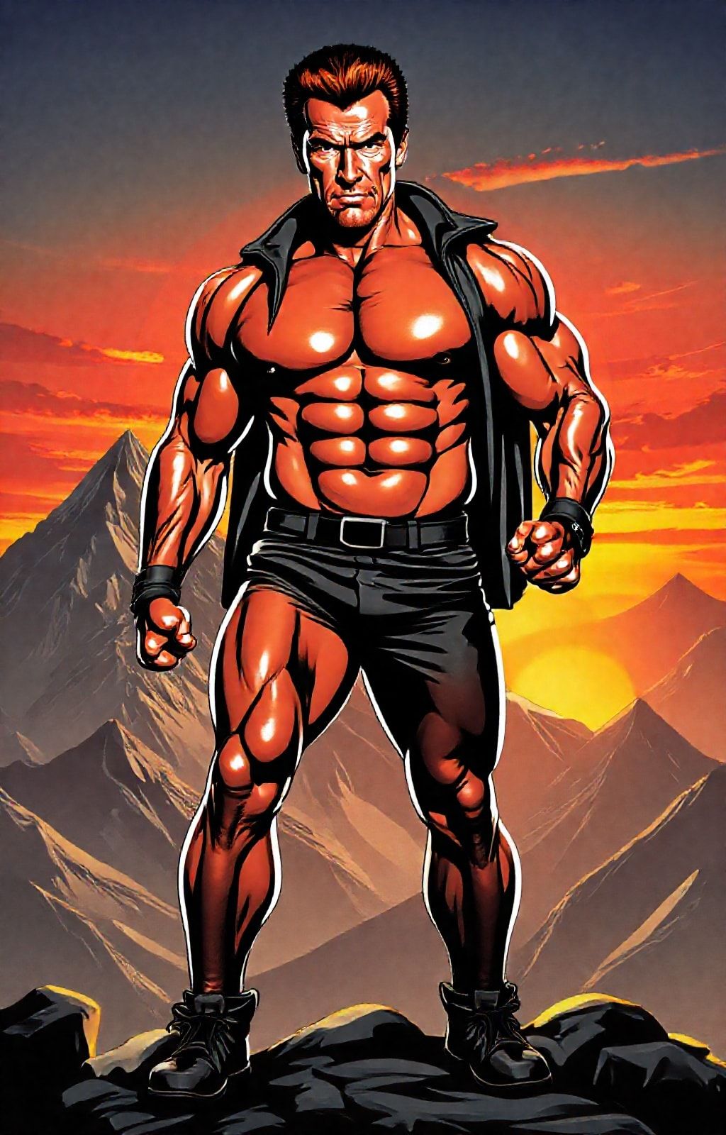 Arnold Schwarzenegger Conquer Wallpaper