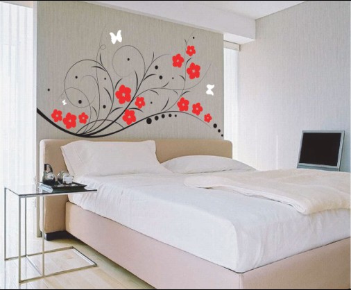 Bedroom Wall Design Ideas Modern Wallpaper