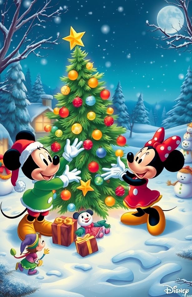 Disney Christmas Wallpaper