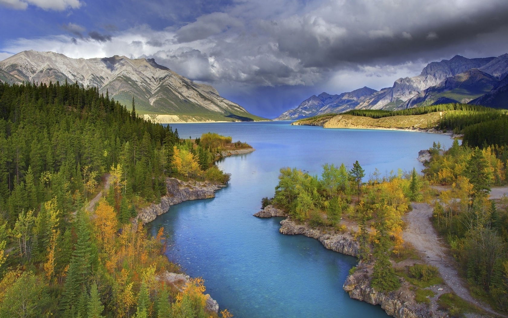 Alberta Banff National Park Desktop Pc And Mac Wallpaper