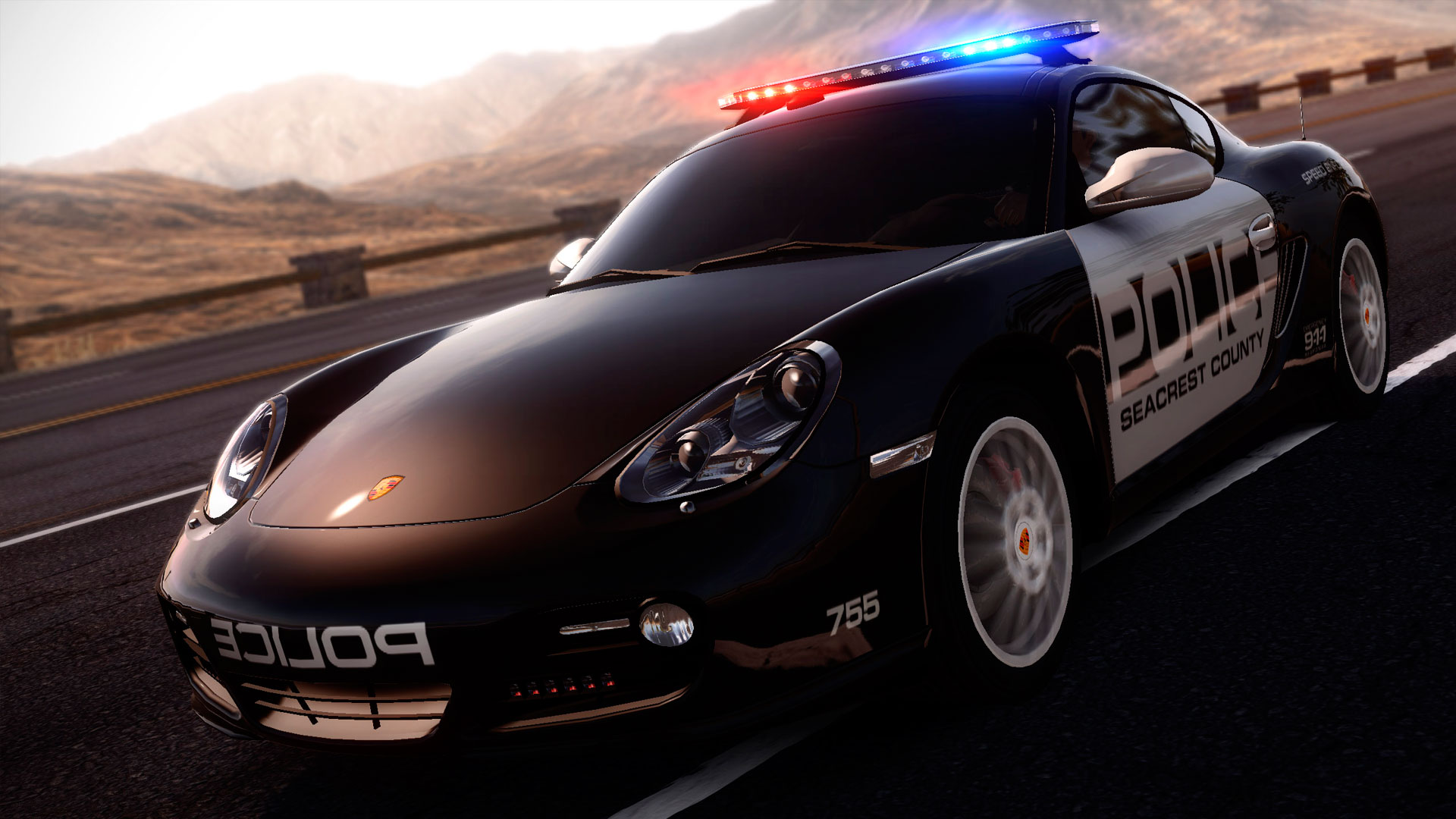 Police Car HD Desktop Image Wallpaper