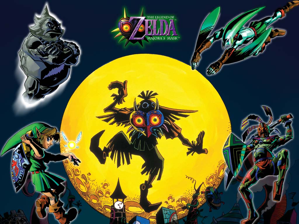 The Legend of Zelda Majora's Mask 3DS Wallpaper by stevenstone89