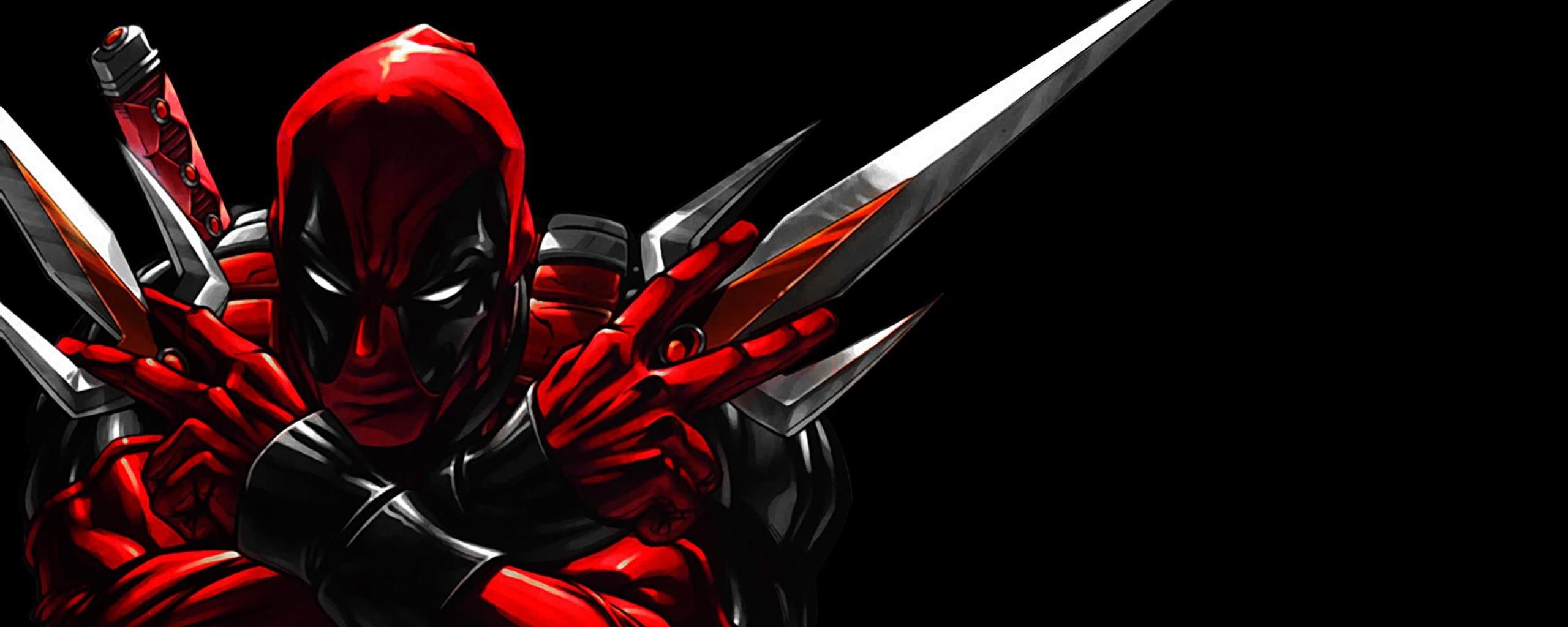 Deadpool Red Anti Hero Wallpaper HD
