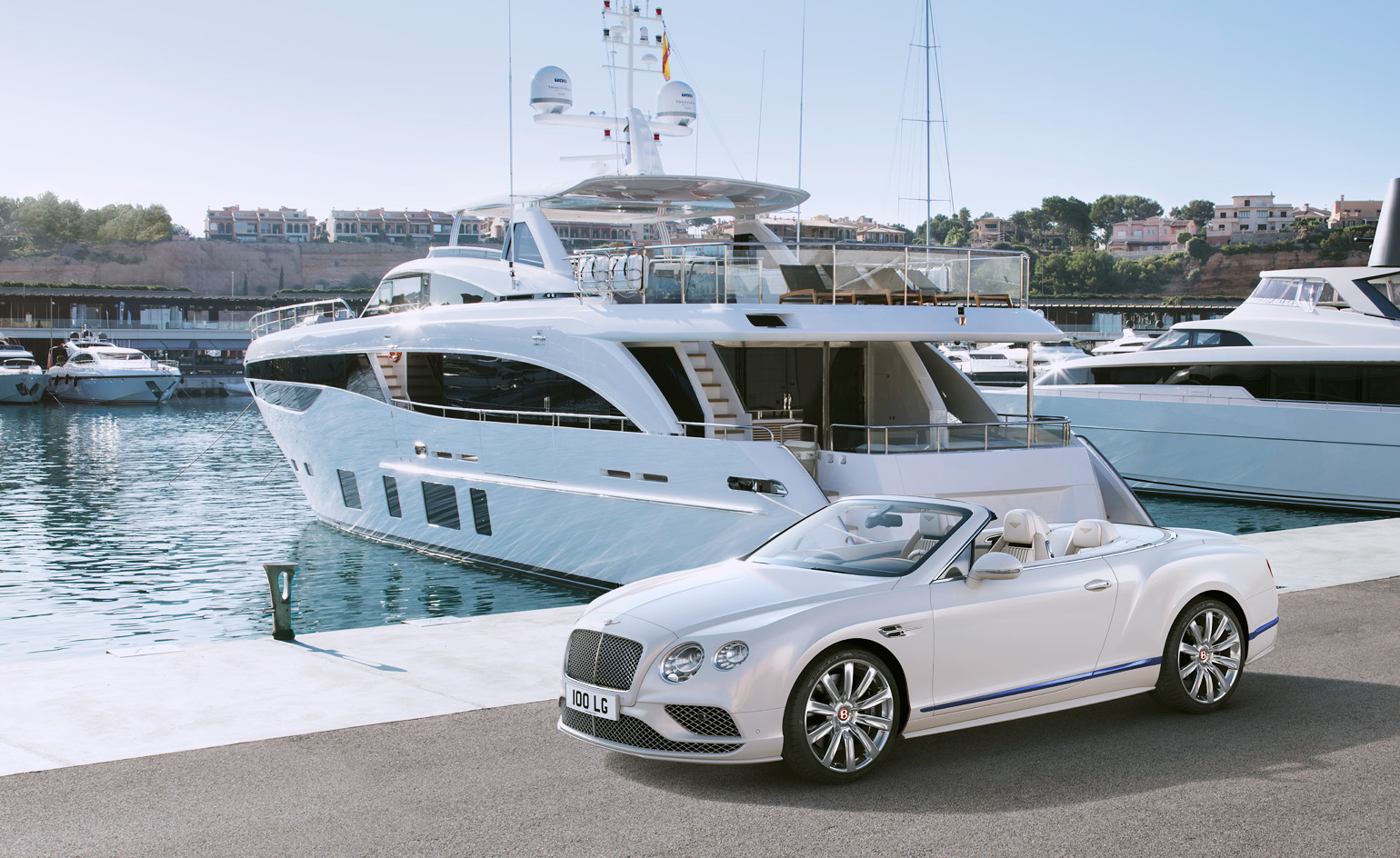 Princess Yachts And Bentley Motors Navigate Land Sea Wallpaper