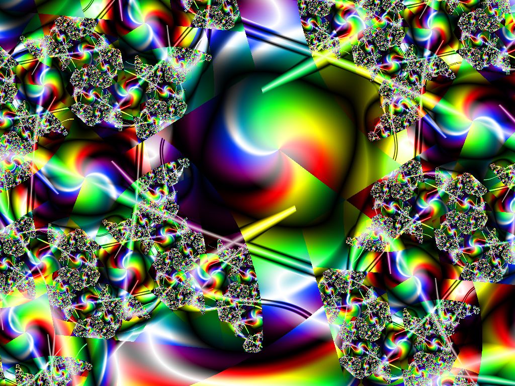 Rainbow Crazy Colorful Design Pixel Popular HD Wallpaper