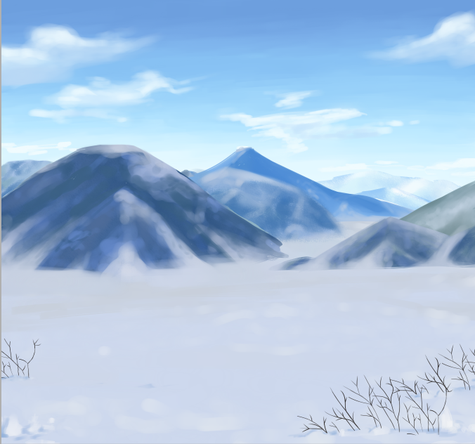 Wip Queen Of The Arctic Tundra Landscape By Valden