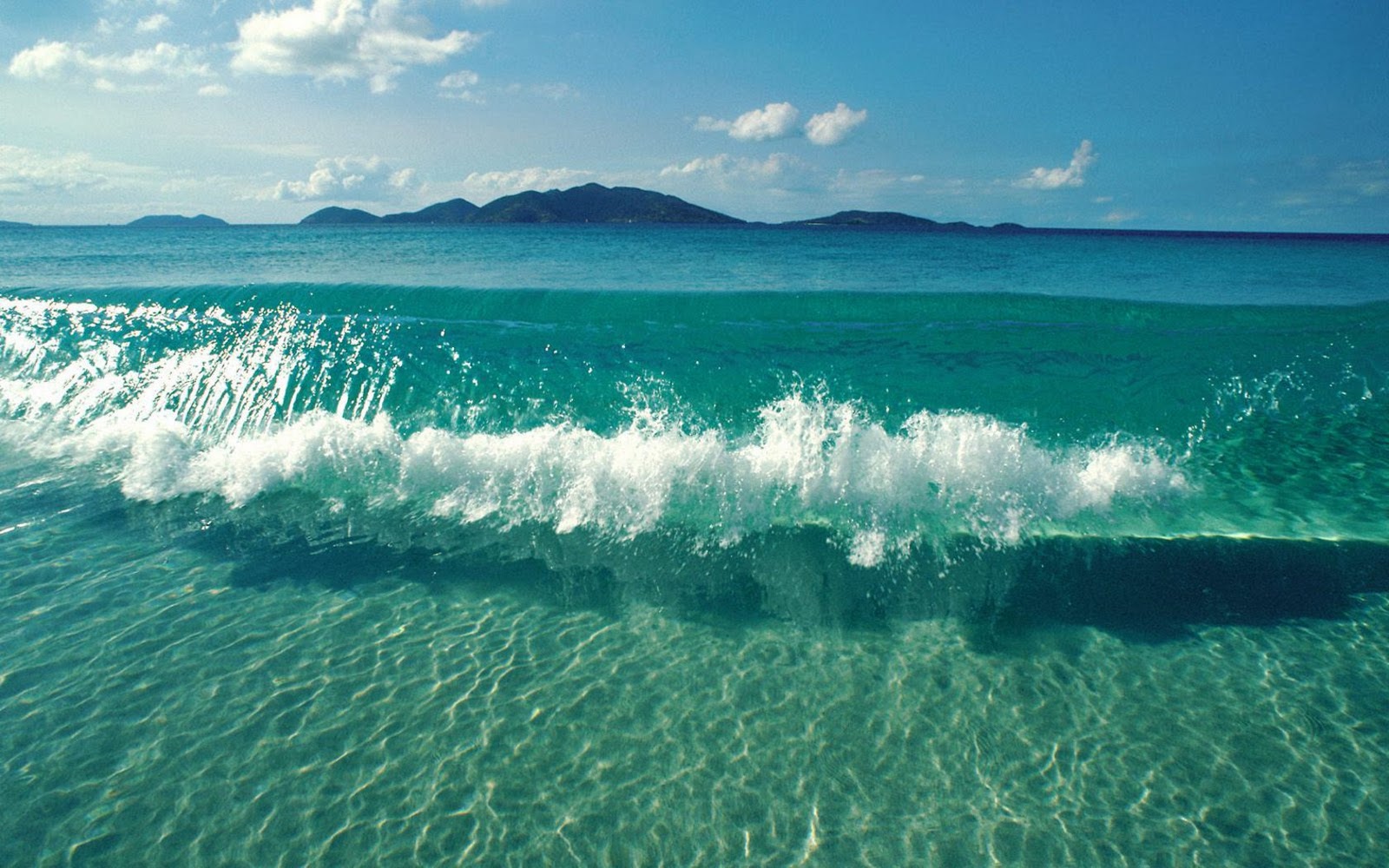 Free Download Beautiful Ocean Water 1600x1000 For Your Desktop