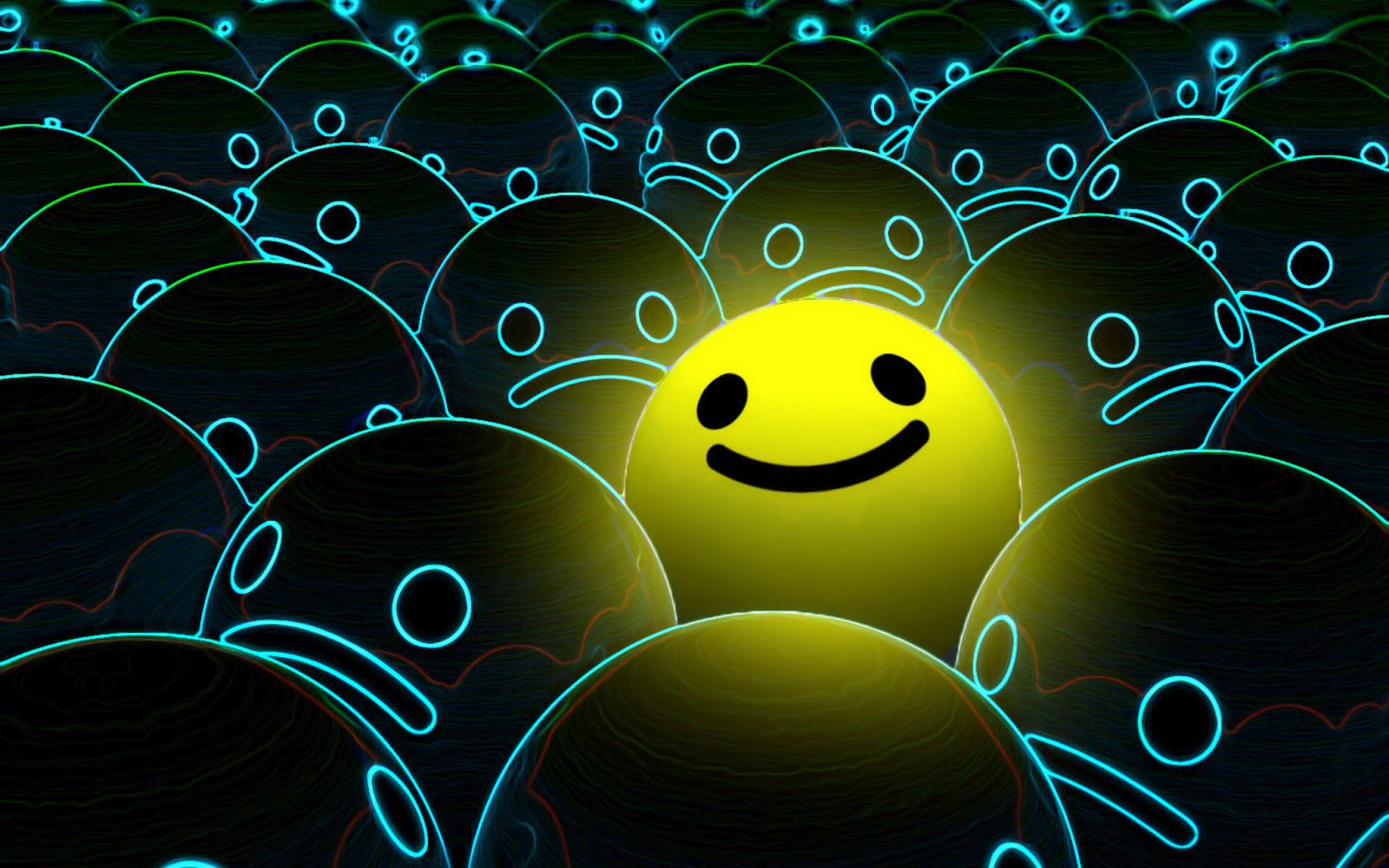 Joy Smiley Happy Glowing Innovative Picture