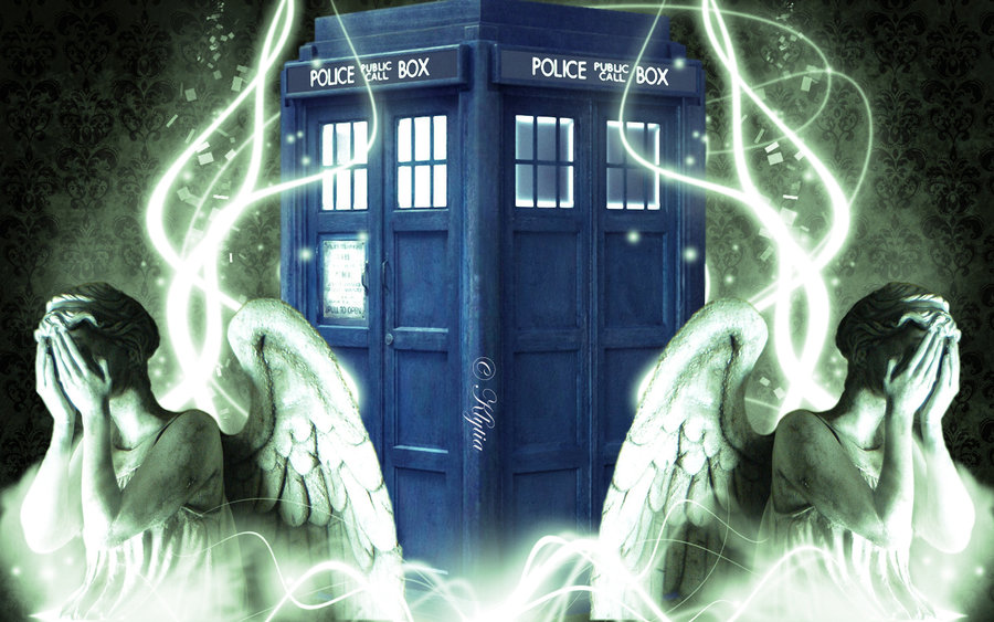Doctor Who Wallpaper Angels Weeping By