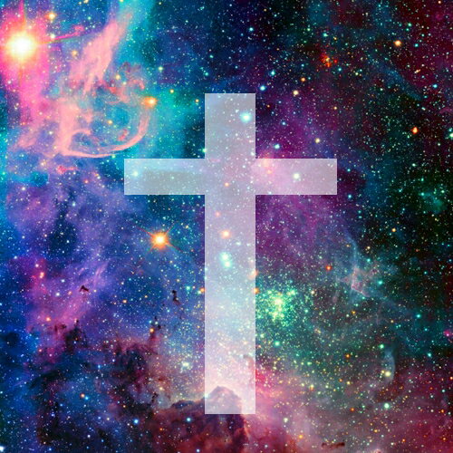 hipster cross backgrounds galaxy