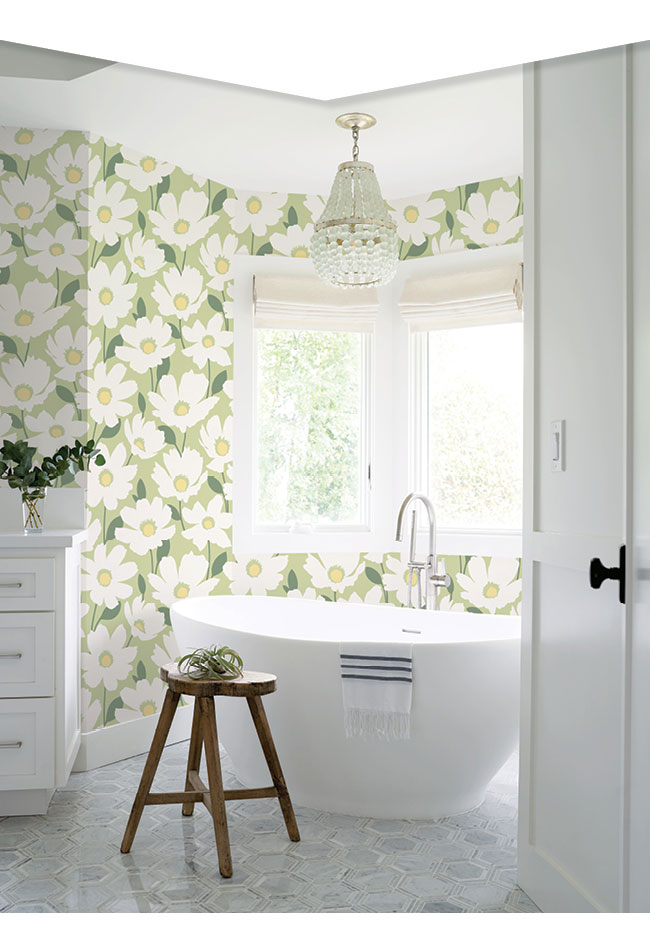 Wallpaper Shades Of Green Hirshfield S