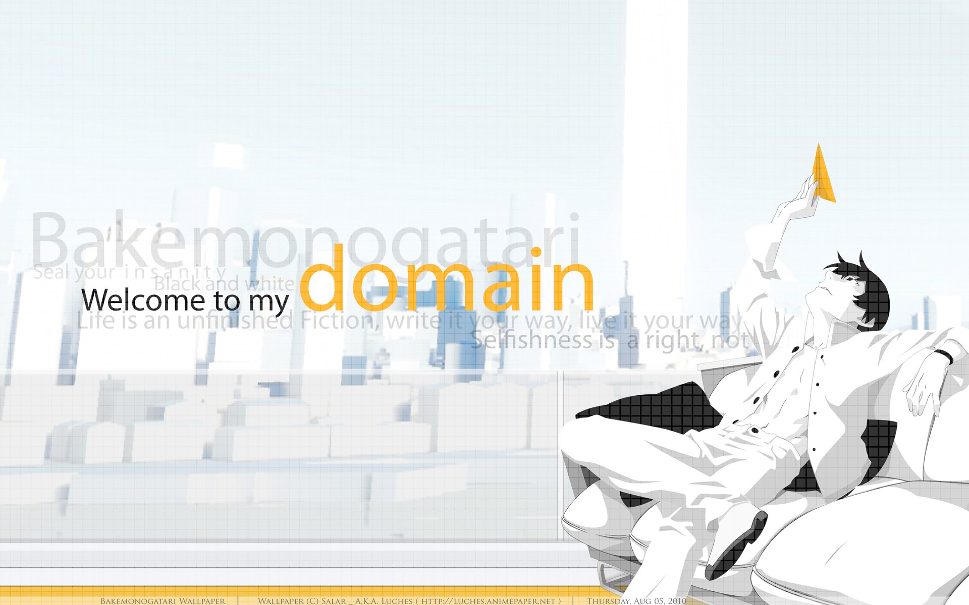 Koyomi Araragi HD Wallpaper Background Image