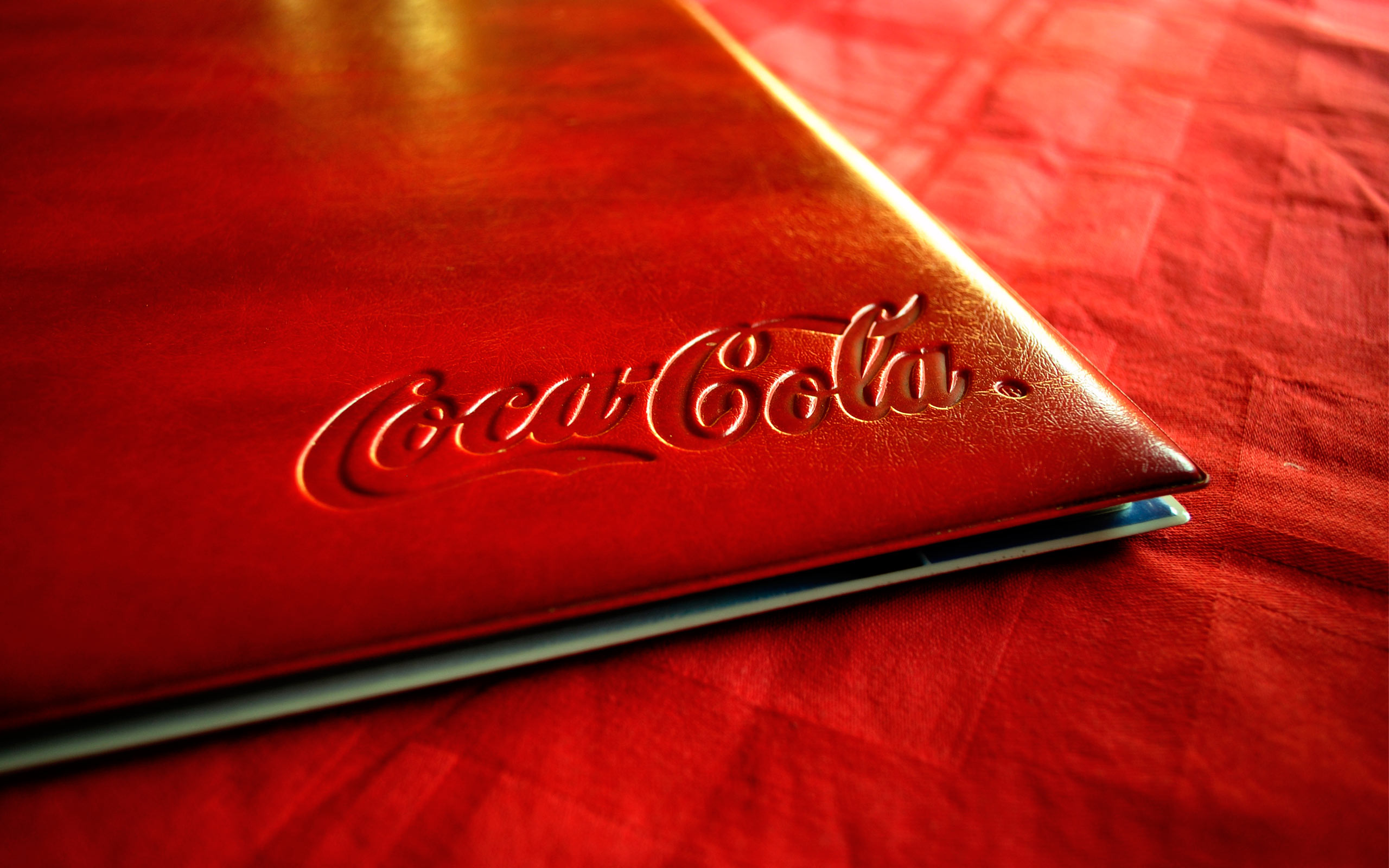 Wallpaper Coca Cola Logo Notebook