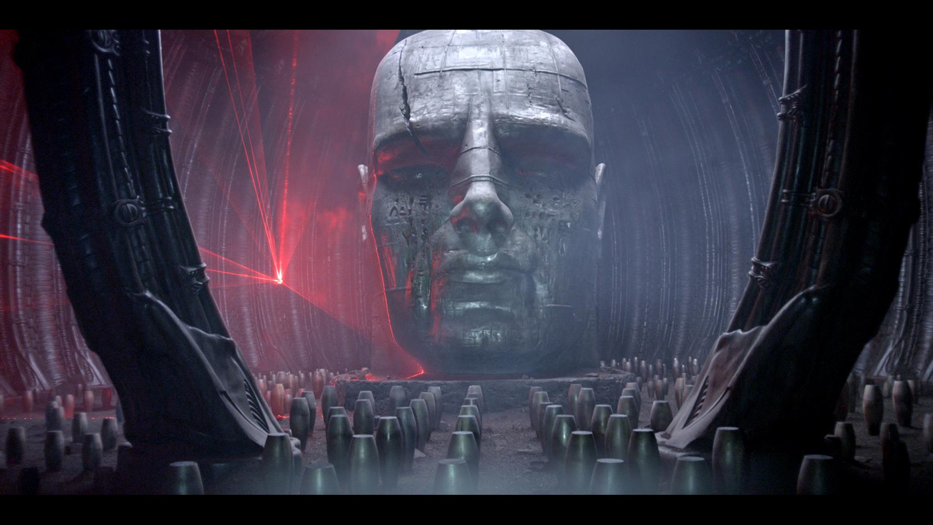 Prometheus Face Movie Sci Fi Wallpaper