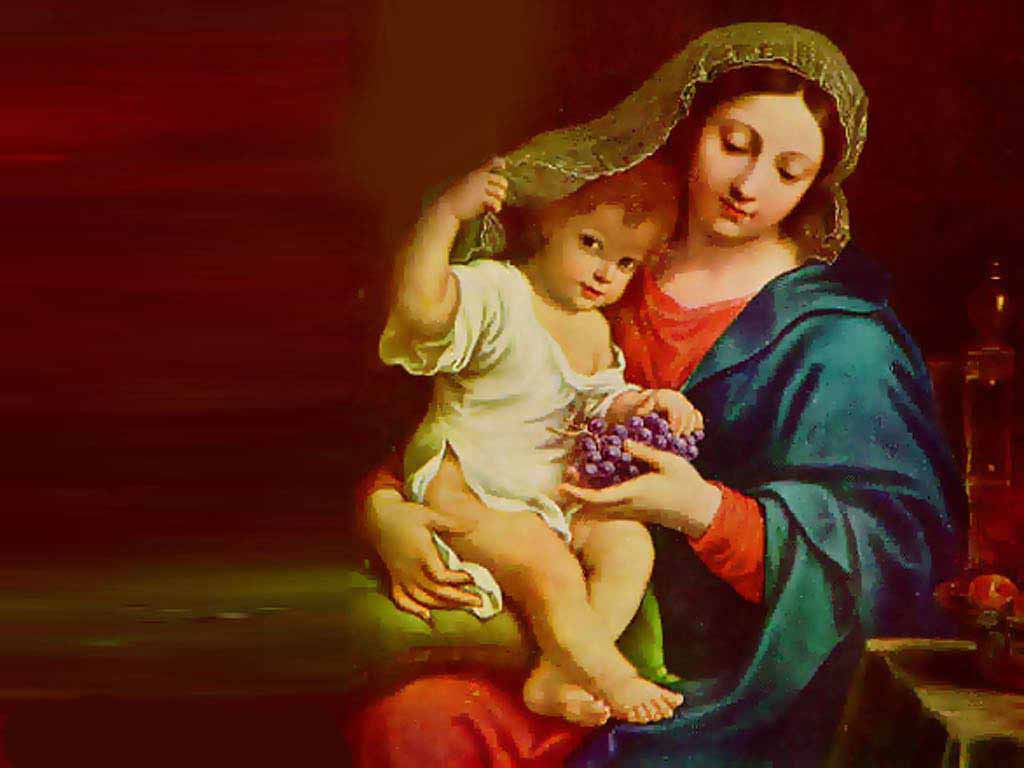 Jesus Christ With Mother Mary Image Amp Pictures Becuo