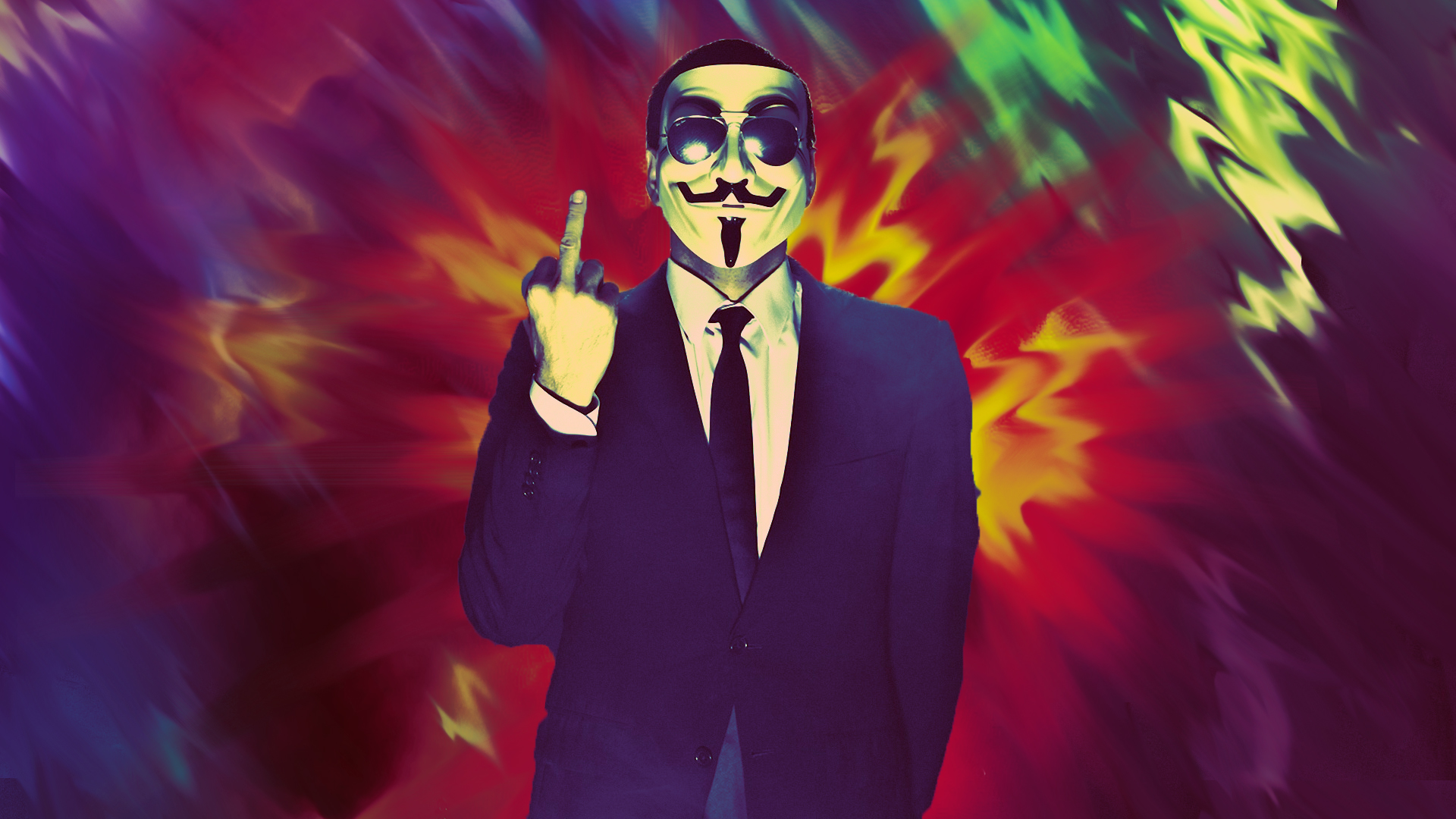 Anonymous Sick Wallpaper By Freshofficial