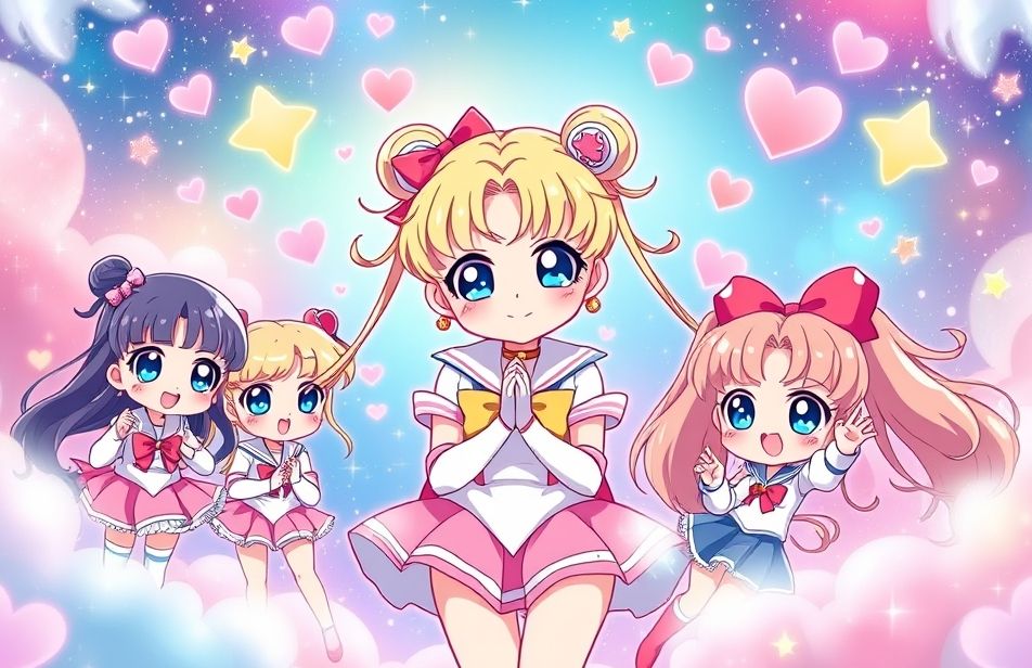 Kawaii Sailor Moon Wallpaper