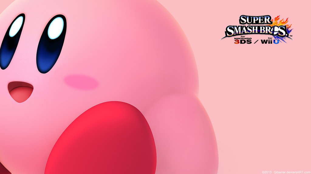 Kirby Wallpaper Super Smash Bros Wii U 3ds By Gibarrar On