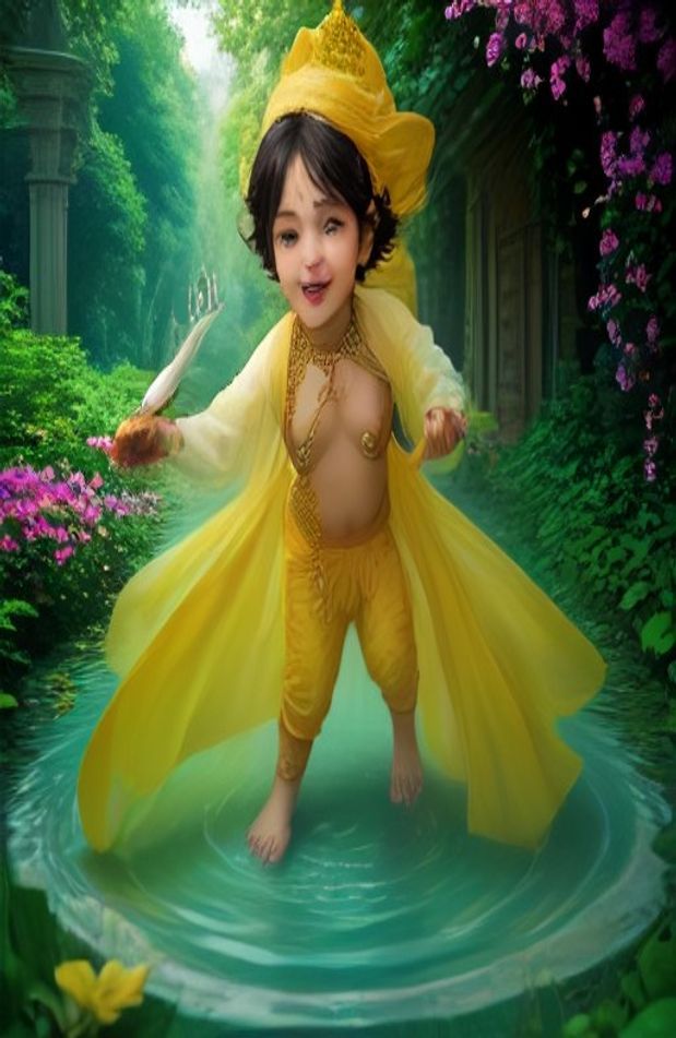 Natkhat Krishna HD Wallpaper