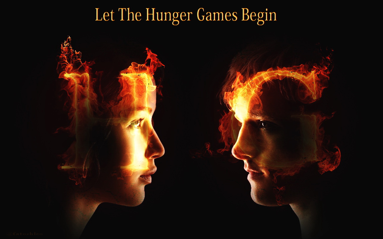 Hunger Games Wallpaper  Katniss and Peeta   The Hunger Games Wallpaper