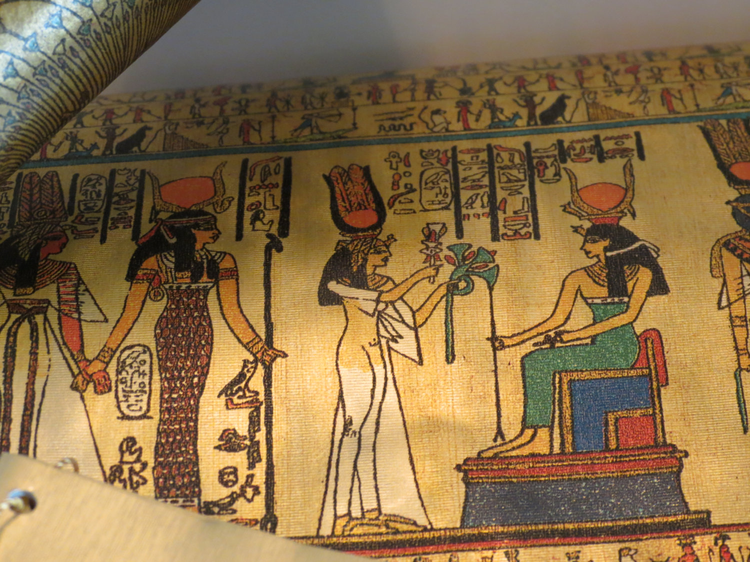 Vintage Wrapping Paper Egyptian By Vintagecocobythelake On