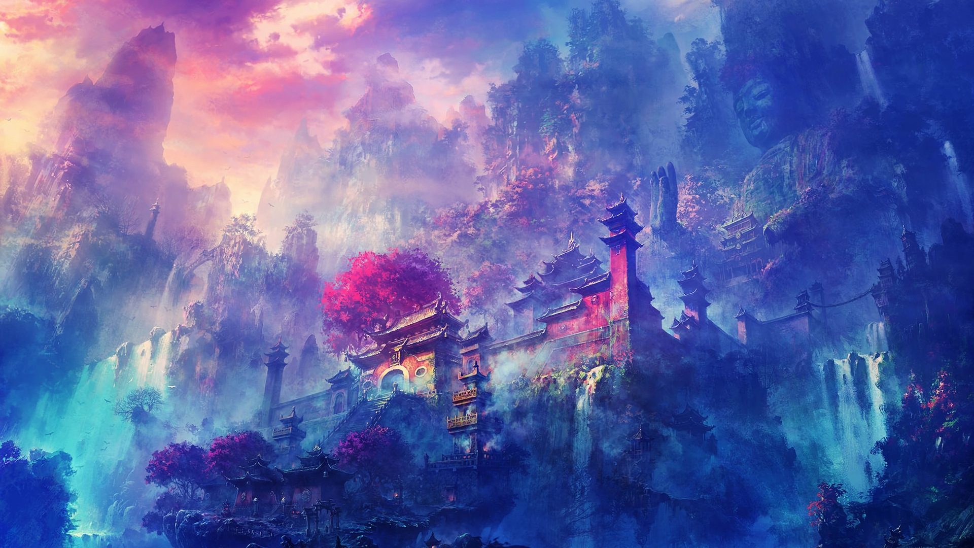 Anime Scenery Wallpaper For Android On HD High