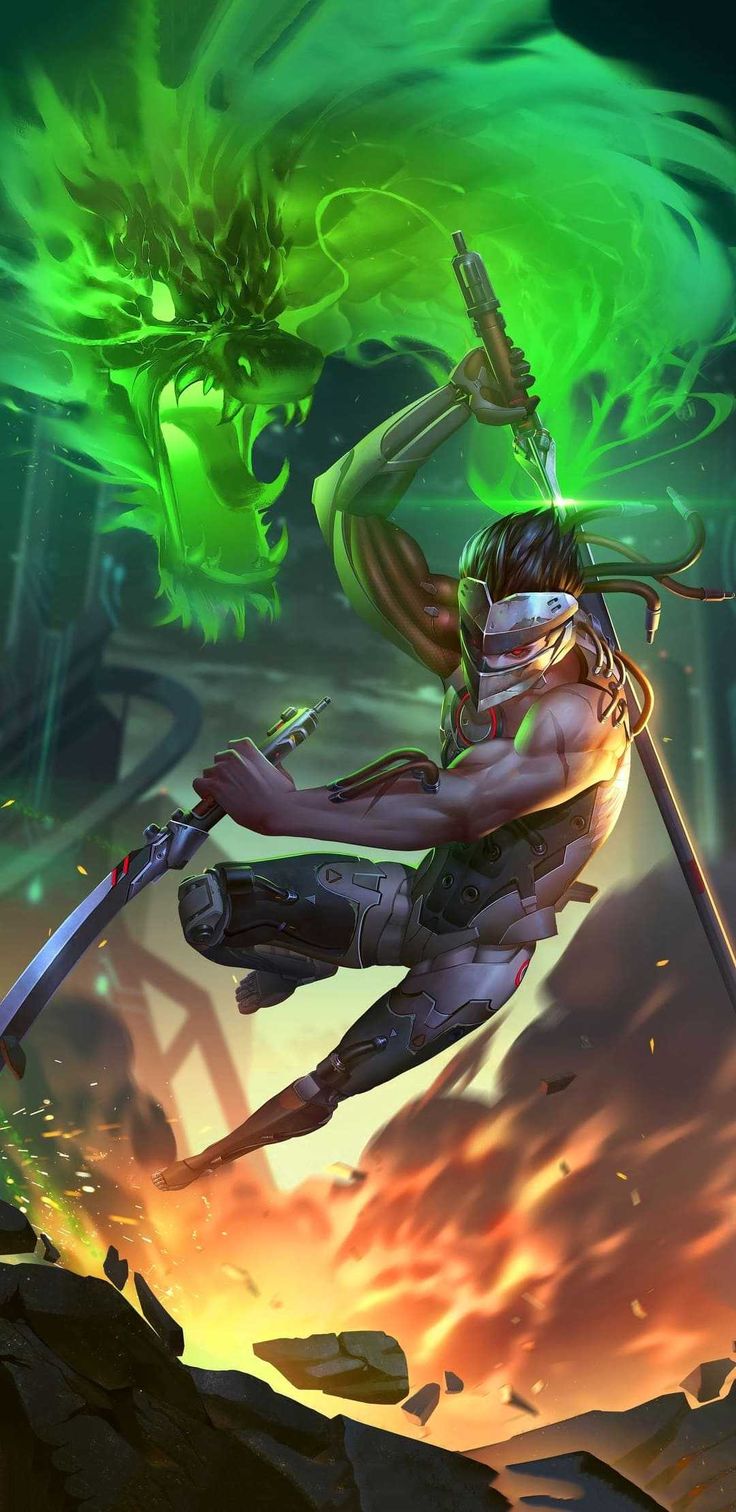 Genji Wallpaper Discover More Blackwatch Shimada