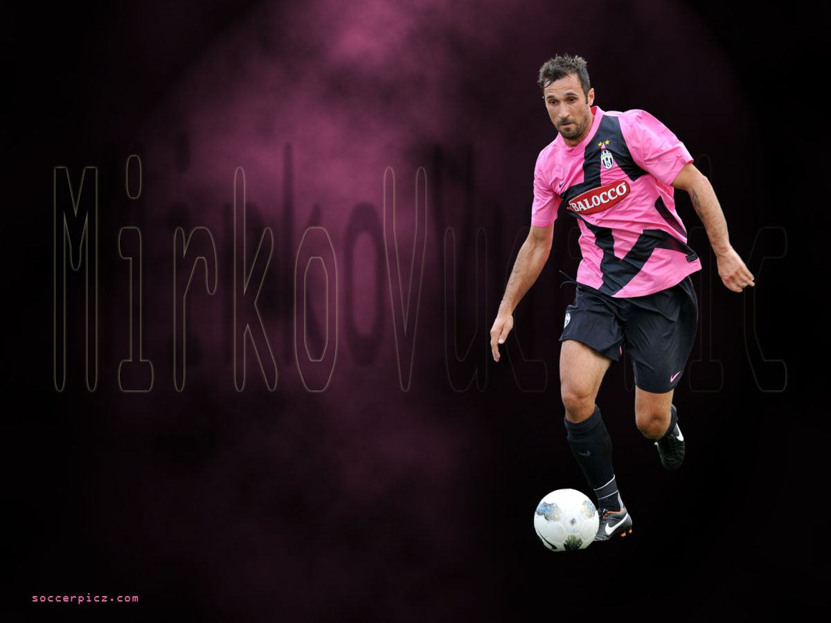 Wallpaper Background Mirko Vucinic Juventus Soccer