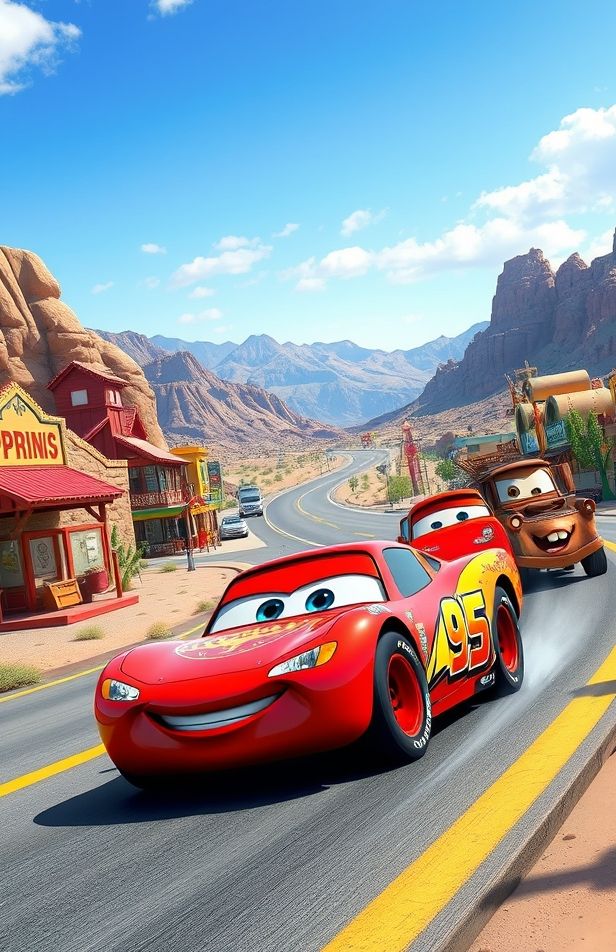 Disney Pixar Cars Wallpaper