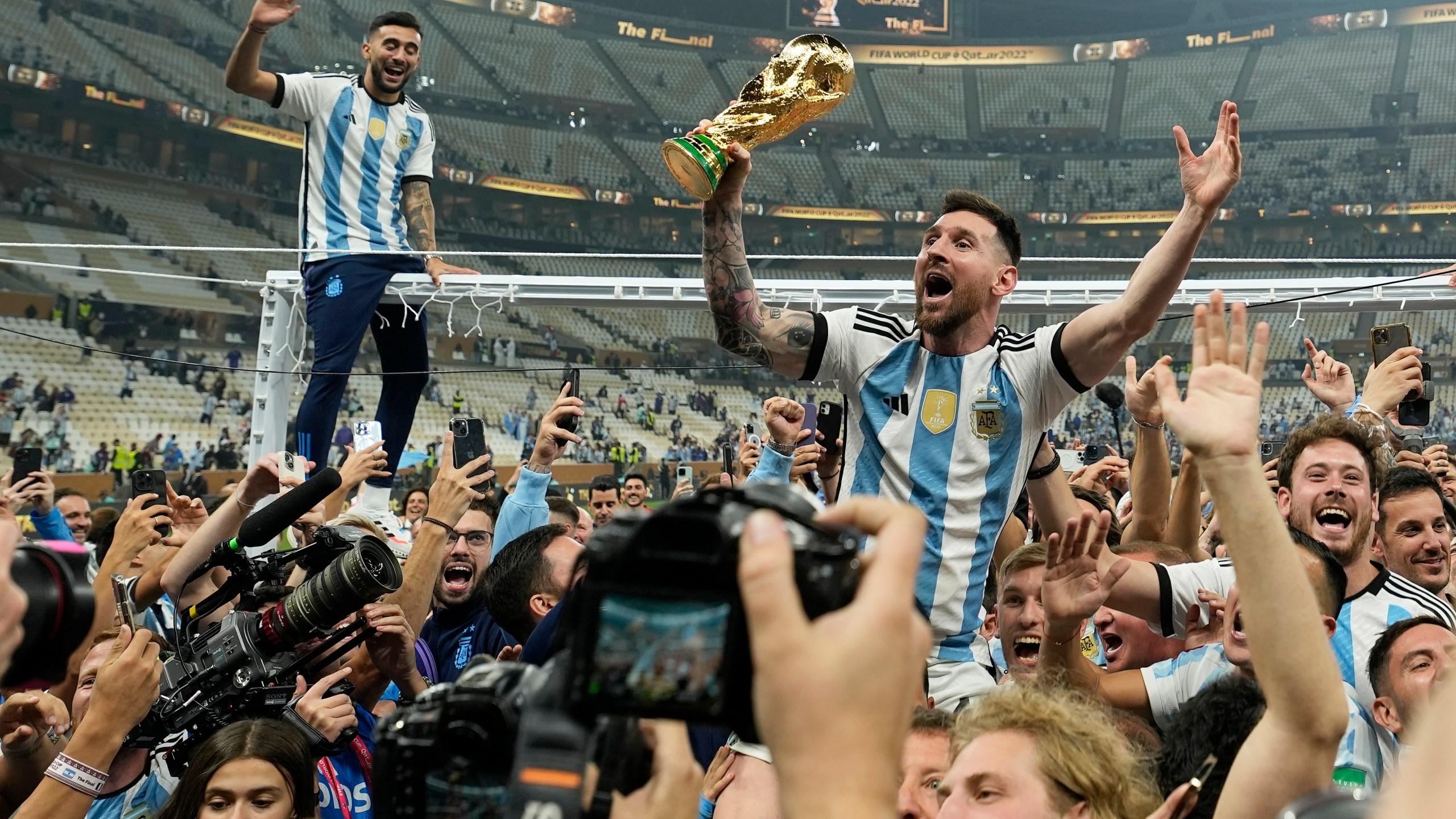 Messi Plans To Play On For Argentina After World Cup Win Wrbl