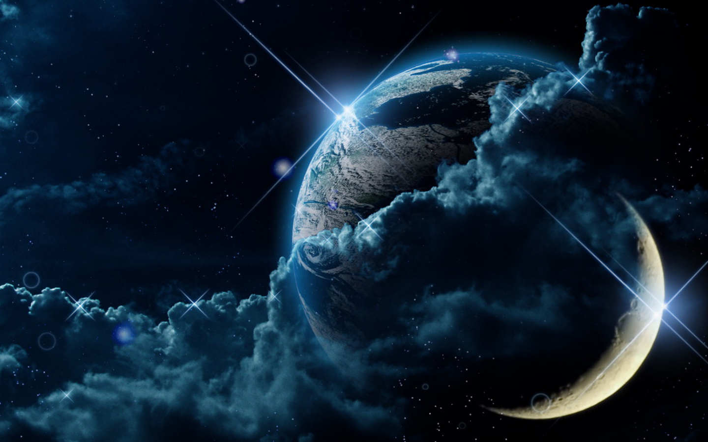  Fantasy Mysterious Space Free Wallpaper 1440x900 Full HD Wallpapers