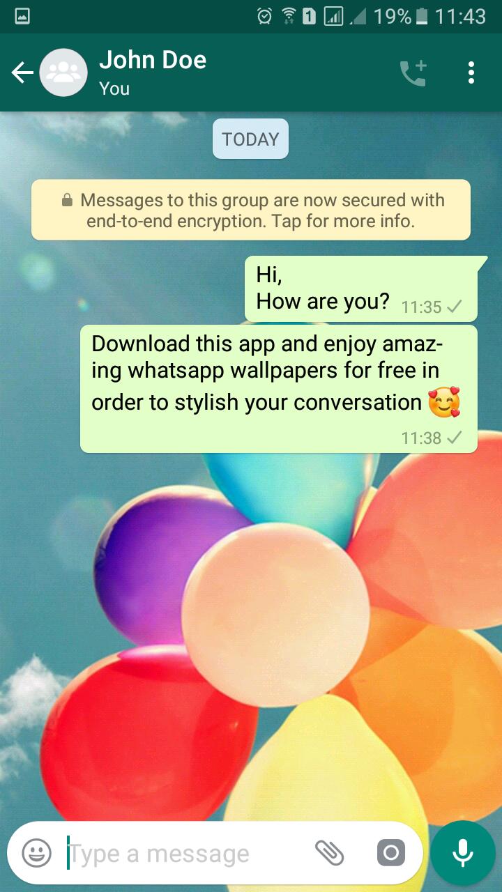 New Wallpaper For Whatsapp And Chat Background Android Apk