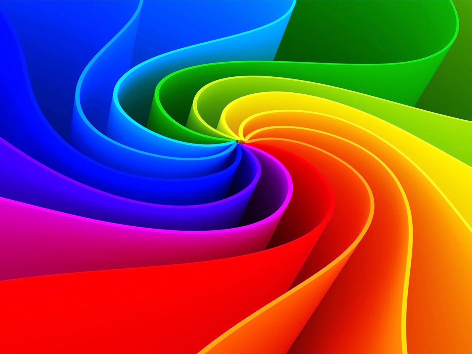 3d Dynamic Rainbow Wallpaper Cool Walldiskpaper