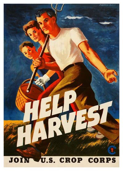 Help Harvest Usa Propaganda Posters World War Ii And Others