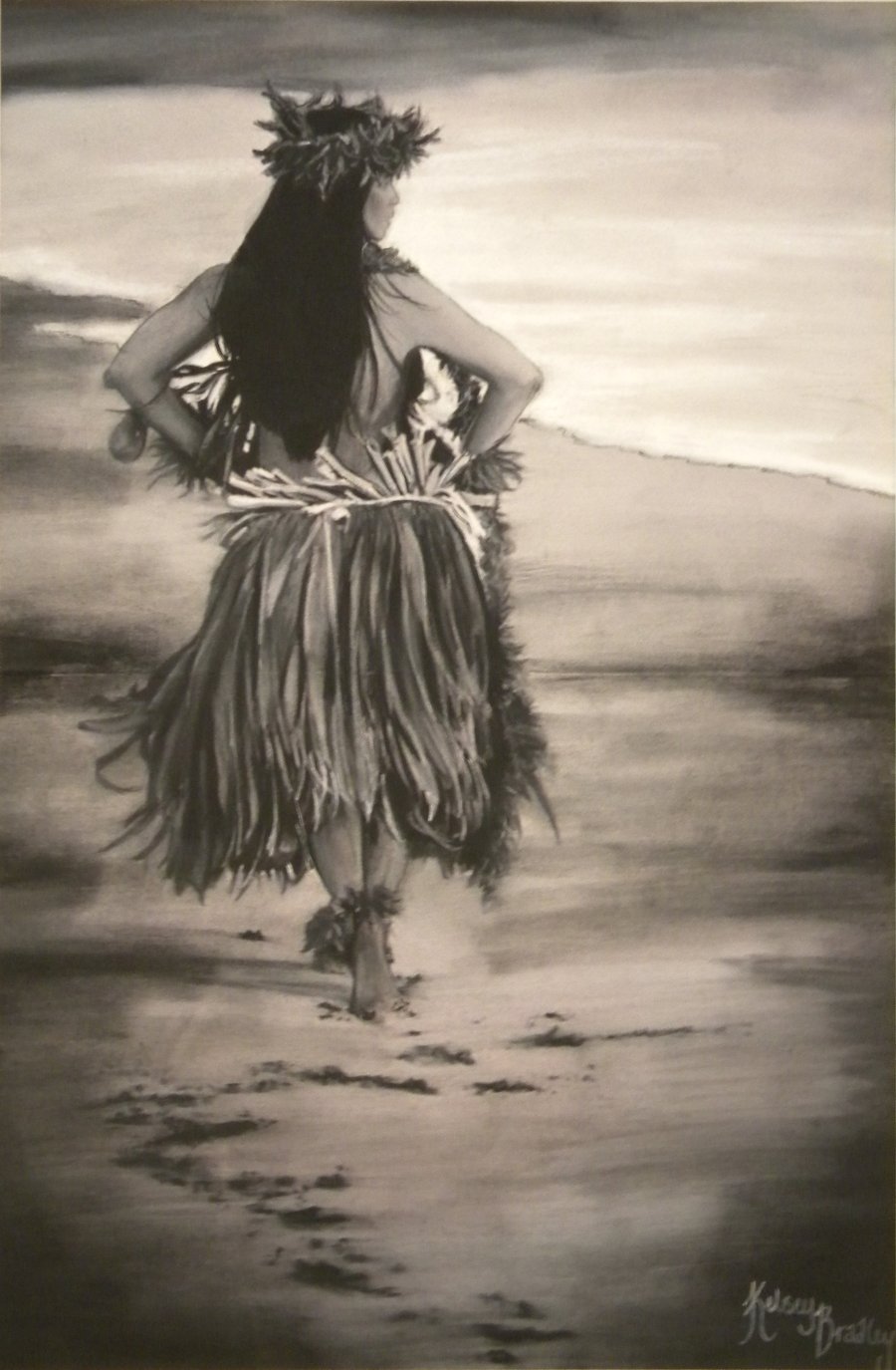 hula dancer by no elani 900x1375