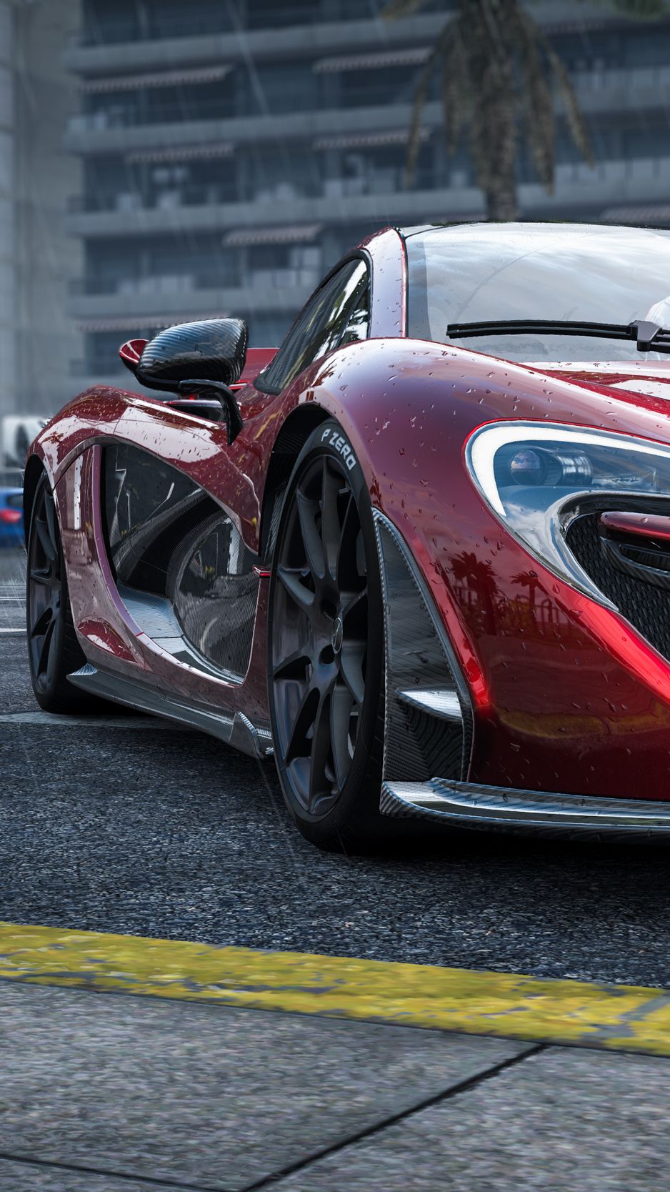 Wallpaper Mclaren P1 Sports Car Front