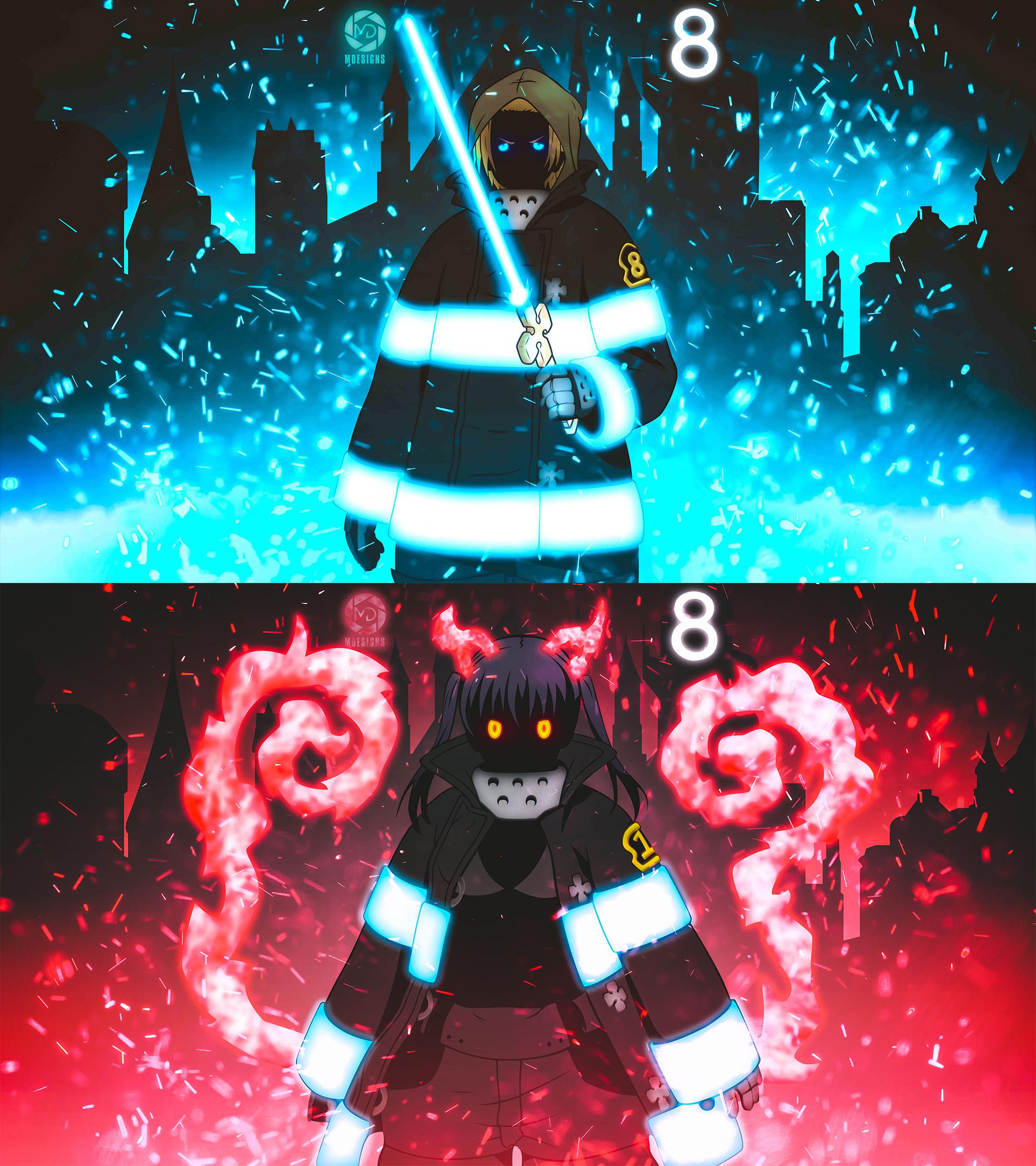 Fire Force Wallpaper On