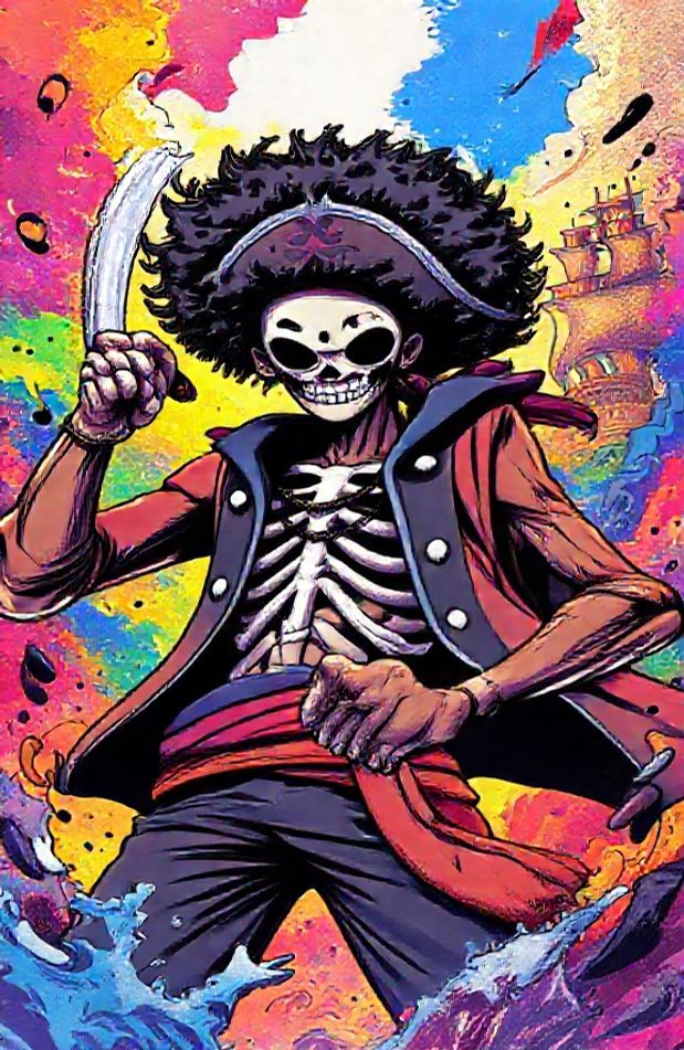 Brook One Piece Wallpaper