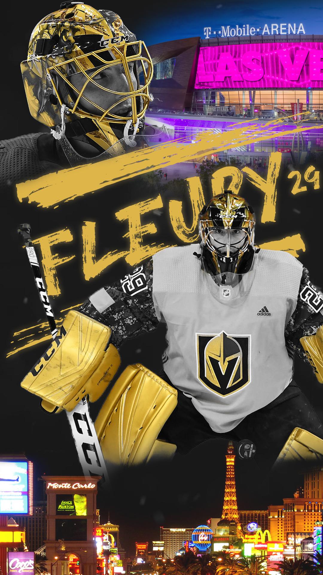 Here S A Fleury Wallpaper Idea I Kinda Toyed With Goldenknights