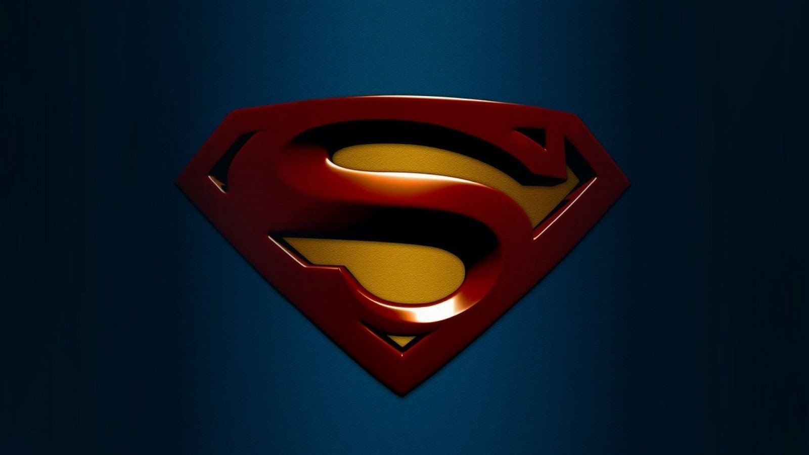 Home 3D Wallpapers Superman Logo Wallpaper