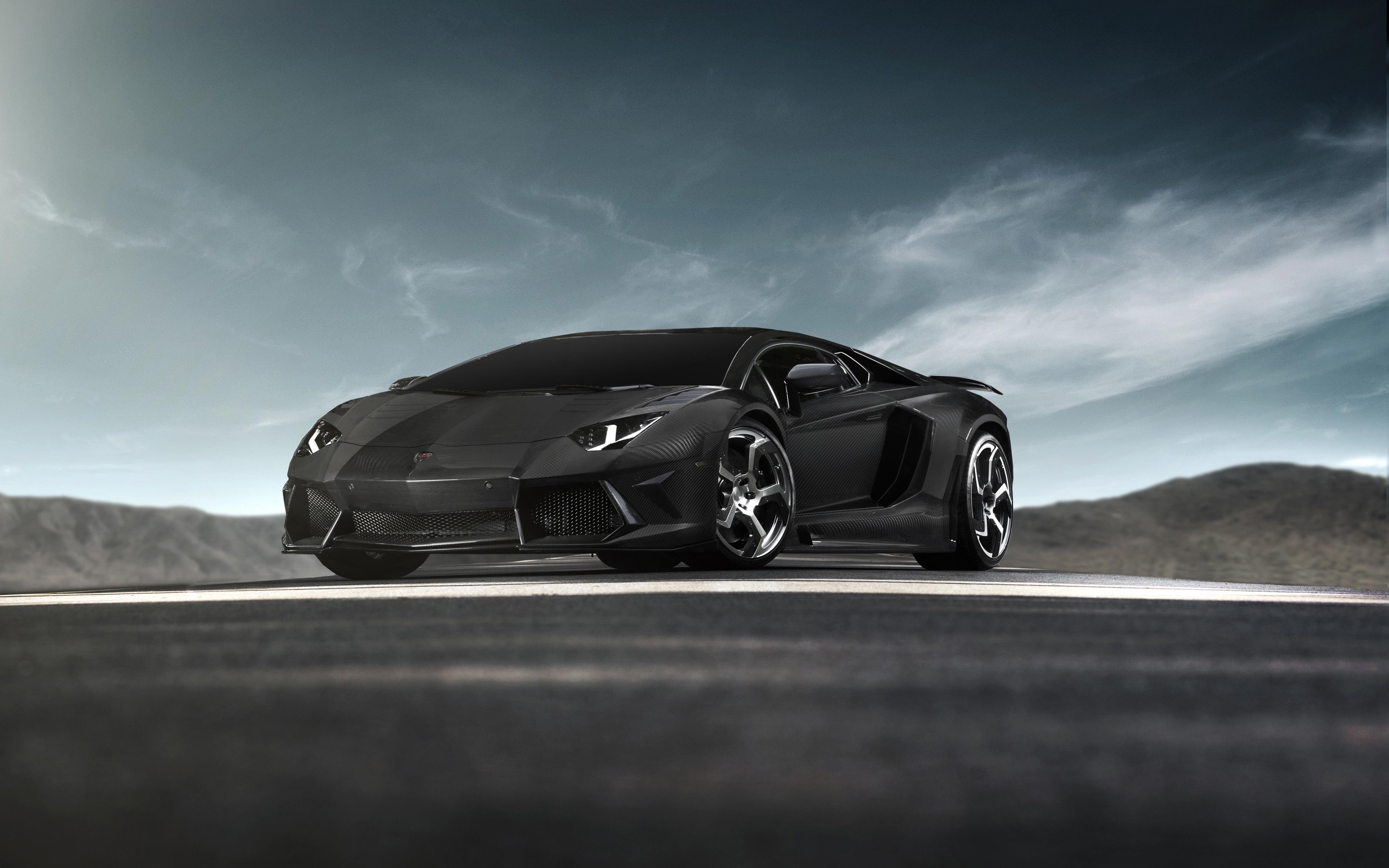 Mansory Lamborghini Aventador Carbon Wallpaper For X