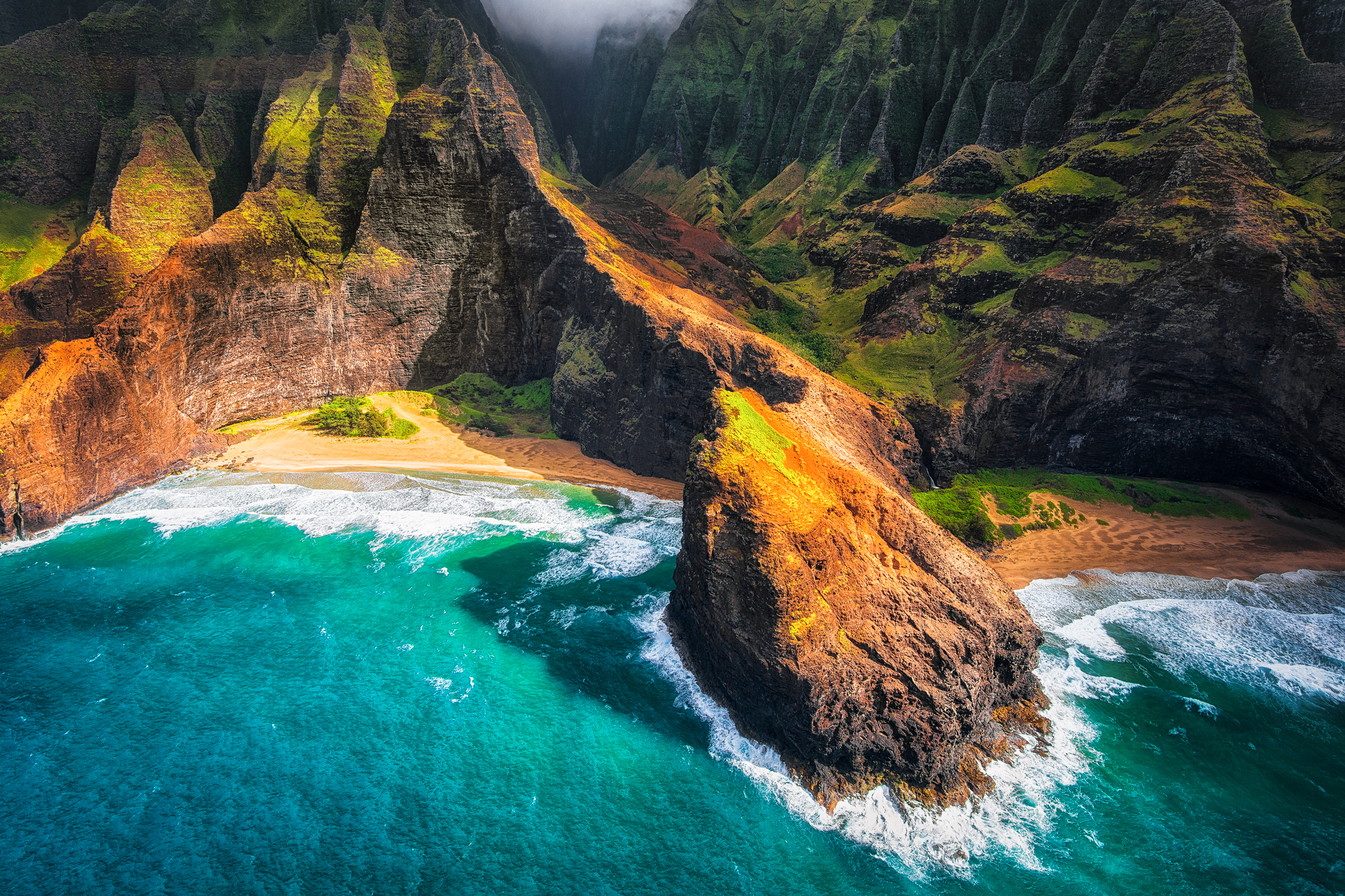 Coast of Kauai Hawaii HD Wallpaper Background Image 2000x1333