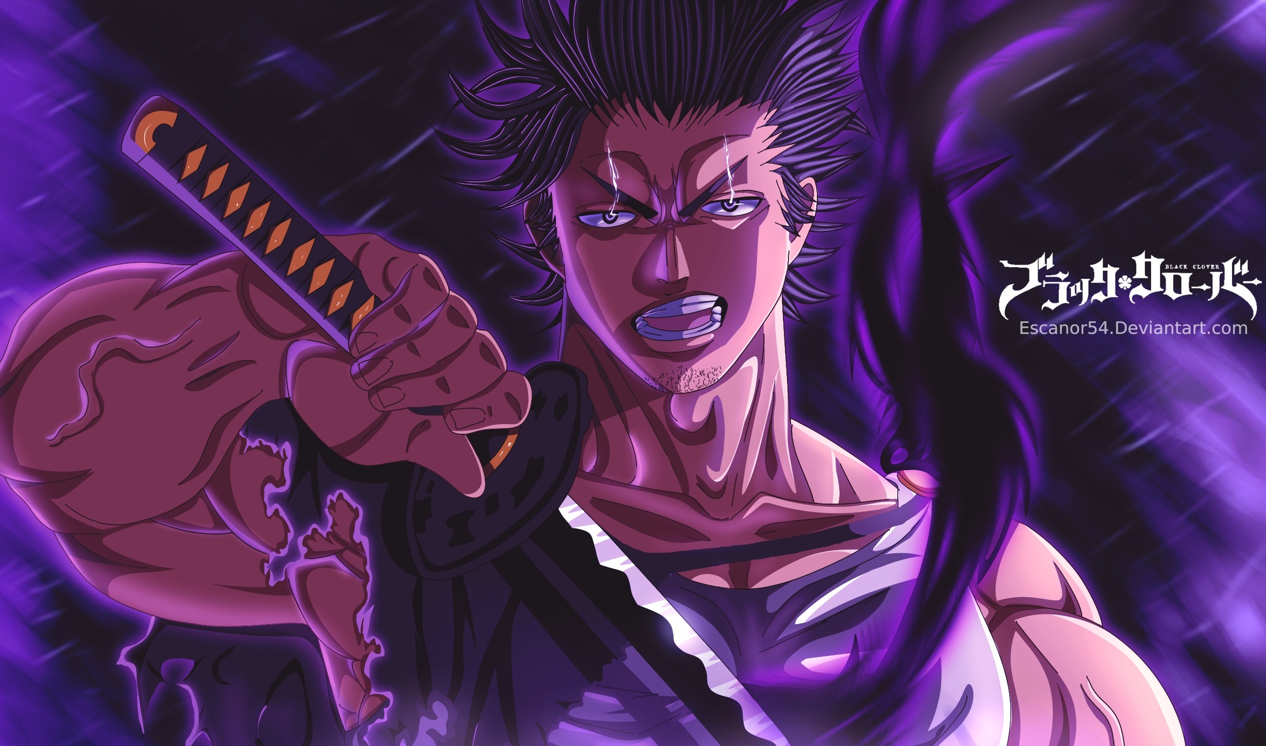 Yami Sukehiro Anime Black Clover HD Wallpaper By Escanor54